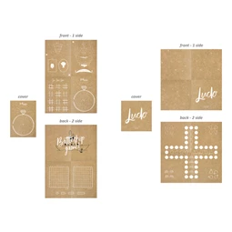 Gyerekek esküvői foglalkoztató készlet