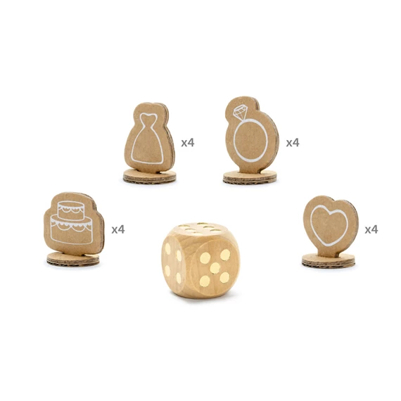 Gyerekek esküvői foglalkoztató készlet