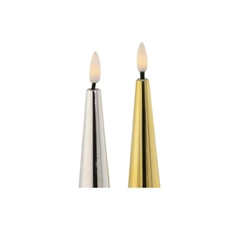 Gyertya LED-es 5,5x5,5x28,5 cm 2 féle