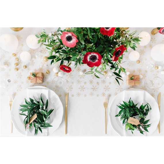 Gyertya gömb matt fehér 8 cm S/6