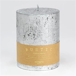 Gyertya henger, rusztikus 9x11 cm