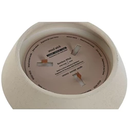 Gyertya 18x18x9,5 cm