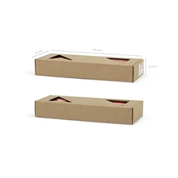 Gyertya metál rózsaarany 24 cm S/10