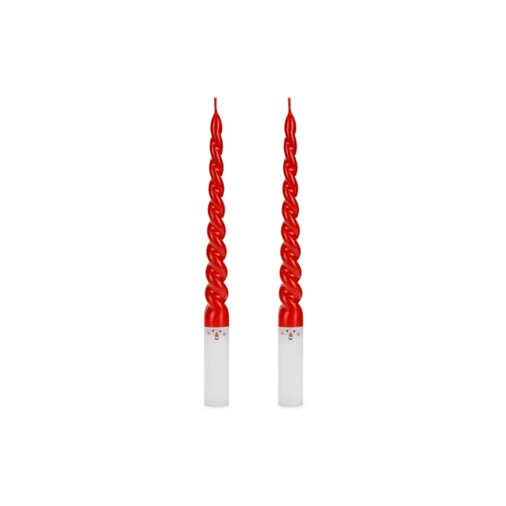 Gyertya mikulás 25 cm vegyes S/2