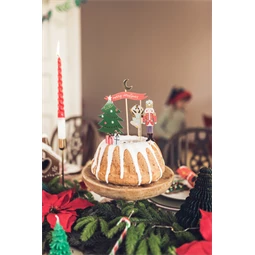 Gyertya mikulás 25 cm vegyes S/2