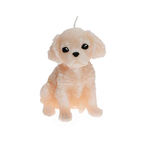 Gyertya spániel formájú 17x11 cm