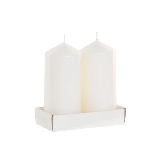 Gyertya szett 12x6x12 cm S/2