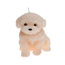 Gyertya uszkár formájú 17x11 cm