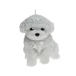 Gyertya uszkár formájú 17x11 cm