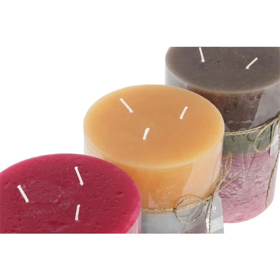 Gyertya 14,5x14,5x20 cm 3 féle