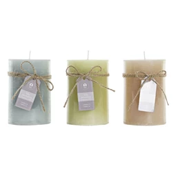 Gyertya 6,8x6,8x10 cm 3 féle