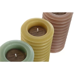 Gyertya 7x7x14 cm 3 féle