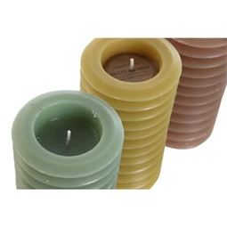 Gyertya 7x7x14 cm 3 féle