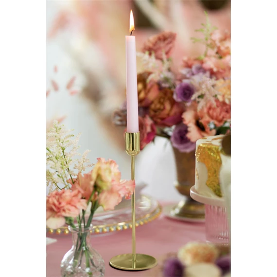 Gyertyatartó arany 22 cm