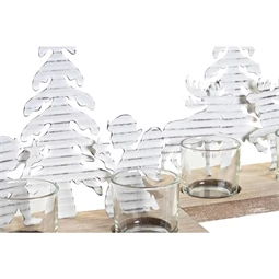 Gyertyatartó 18x9x18 cm 2 féle