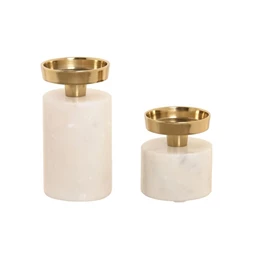 Gyertyatartó 6x6x12 cm S/2