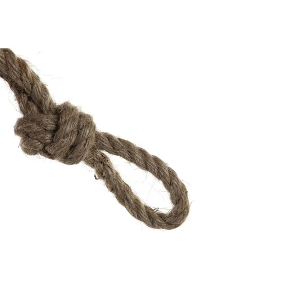 Gyertyatartó kötél 22x22x43 cm