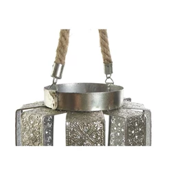 Gyertyatartó kötéllel 21x21x23 cm