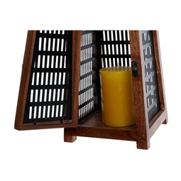 Gyertyatartó 15x15x26 cm