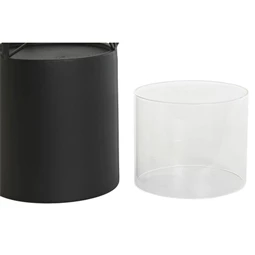 Gyertyatartó szett 24,5x24,5x46 cm S/2