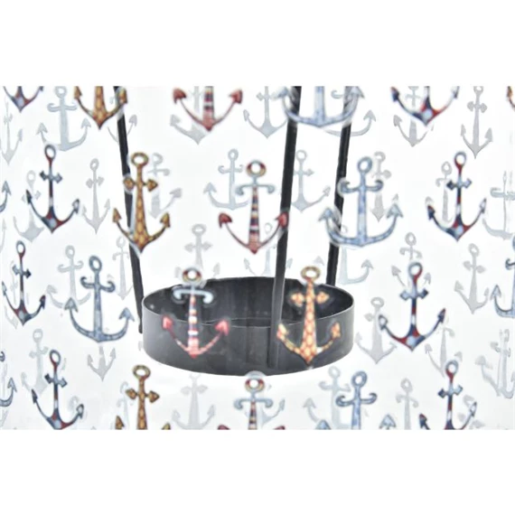 Gyertyatartó tengeri 16x16x23,5 cm 2 féle