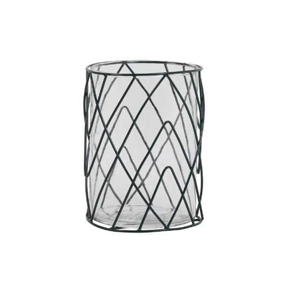 Gyertyatartó 15x15x18,5 cm