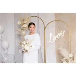 Háttértartó maxi ív arany 80x200 cm