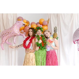 Hawaii nyaklánc sötét rózsaszín 1,2 m