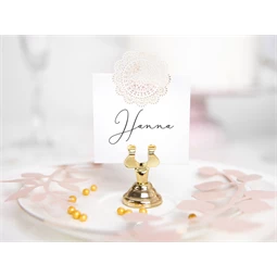 Helykártya tartó arany 4 cm