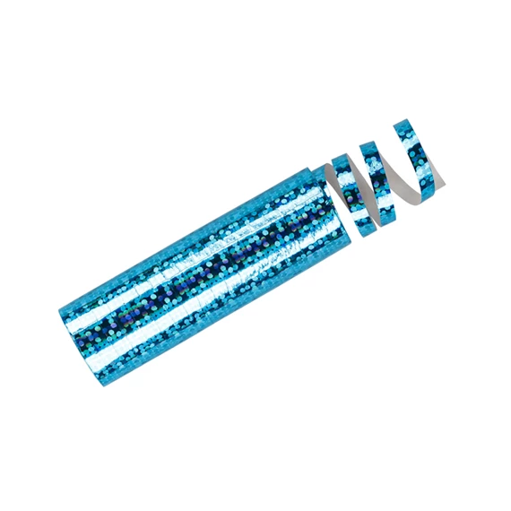 Irizáló szerpentin 3,8 m világoskék S/18