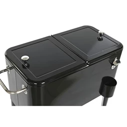 Hűtő lábakkal, kerekes 74x43x83 cm