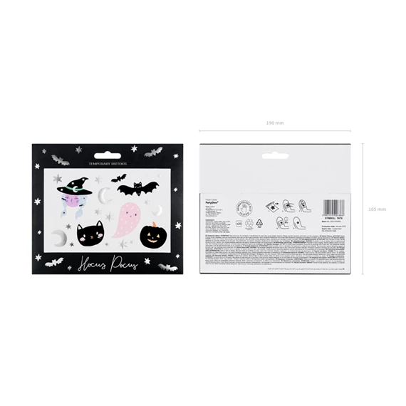 Ideiglenes tetoválások halloween, mix S/20
