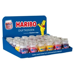 Illatgyertya - Haribo 85 g 8,5x6x6 cm 5 féle