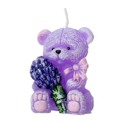 Illatgyertya maci formájú 5x8x4 cm