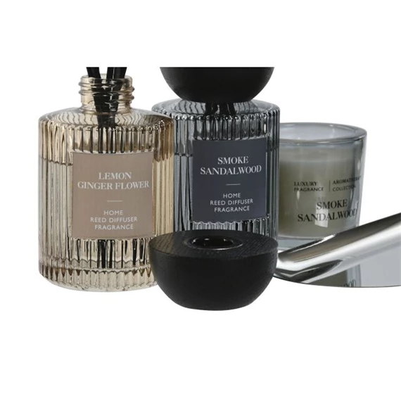 Illatosító szett pálcával 6,5x6,5x6 cm 2 féle S/3