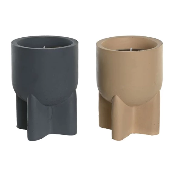 Illatgyertya 11x11x15 cm 2 féle