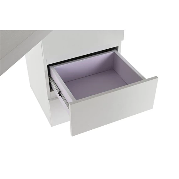 Íróasztal 150x120x75 cm