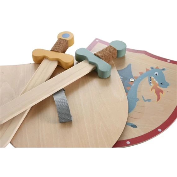 Játék szett, kard és pajzs 28x0,5x33,5 cm 2 féle S/2