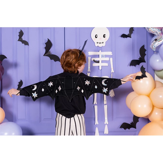 Jelmez denevérszárny fekete