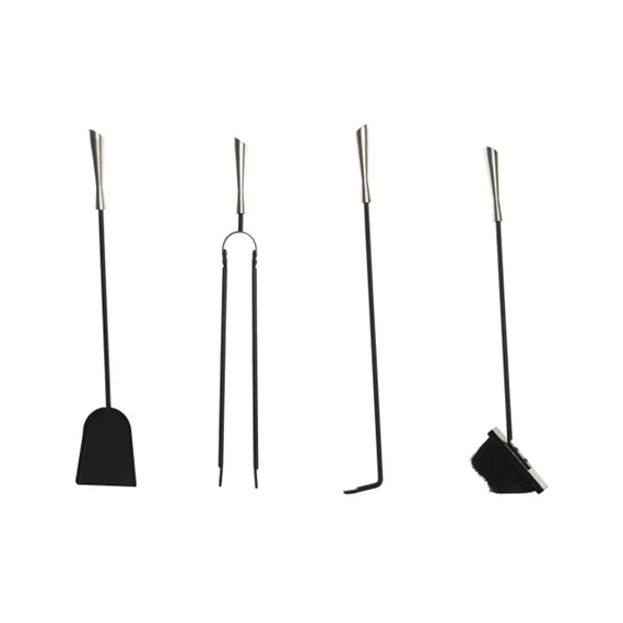 Kandalló szett 11x2x62 cm S/4