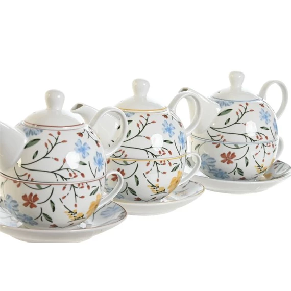 Kanna virágos 16,5x13,5x14 cm 250 ml 3 féle