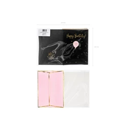 Kártya 30-as számú zománc kitűzővel 10,5x14,8 cm