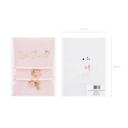 Kártya karkötőkkel legjobb barátok, 10,5x14,8 cm