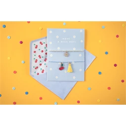 Kártya karkötőkkel szép napot!, 10,5x14,8 cm