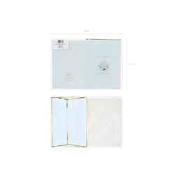 Kártya zománc kitűzővel apa, 10,5x14,8 cm