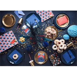 Kártya zománc kitűzővel super dad 11x15,5 cm