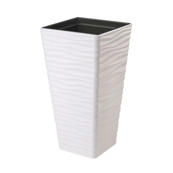 SAHARA SLIM kaspó szögletes, ültető betéttel 34x64 cm