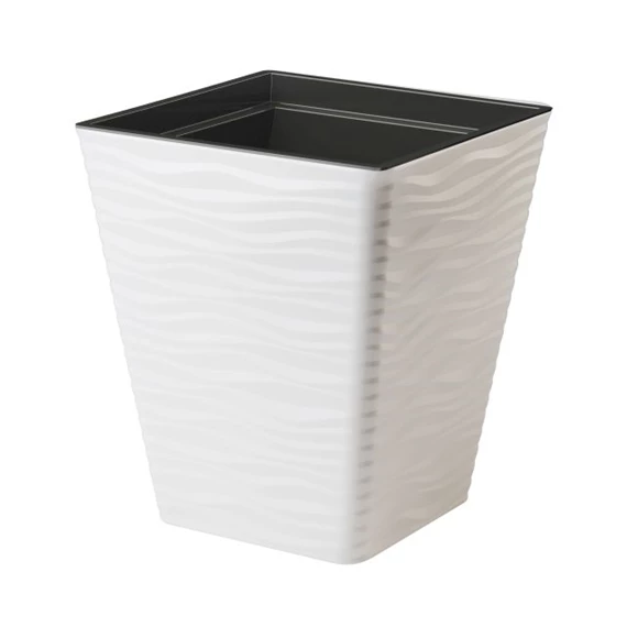 SAHARA kaspó szögletes, ültető betéttel 39x44 cm