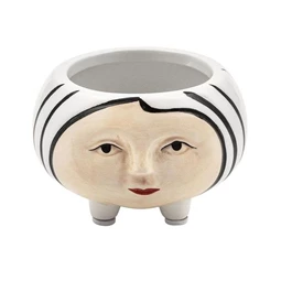 Kaspó arccal 5x7,5 cm