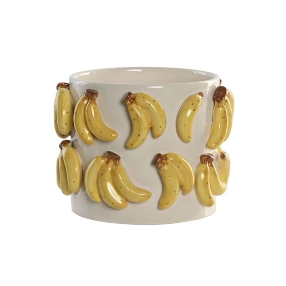 Kaspó banános 18x18x14 cm